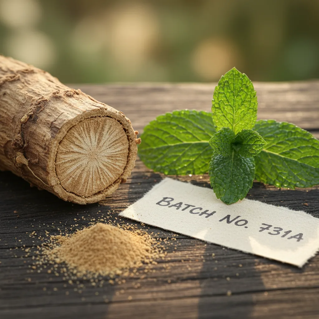 herbal supplement capsules and powders