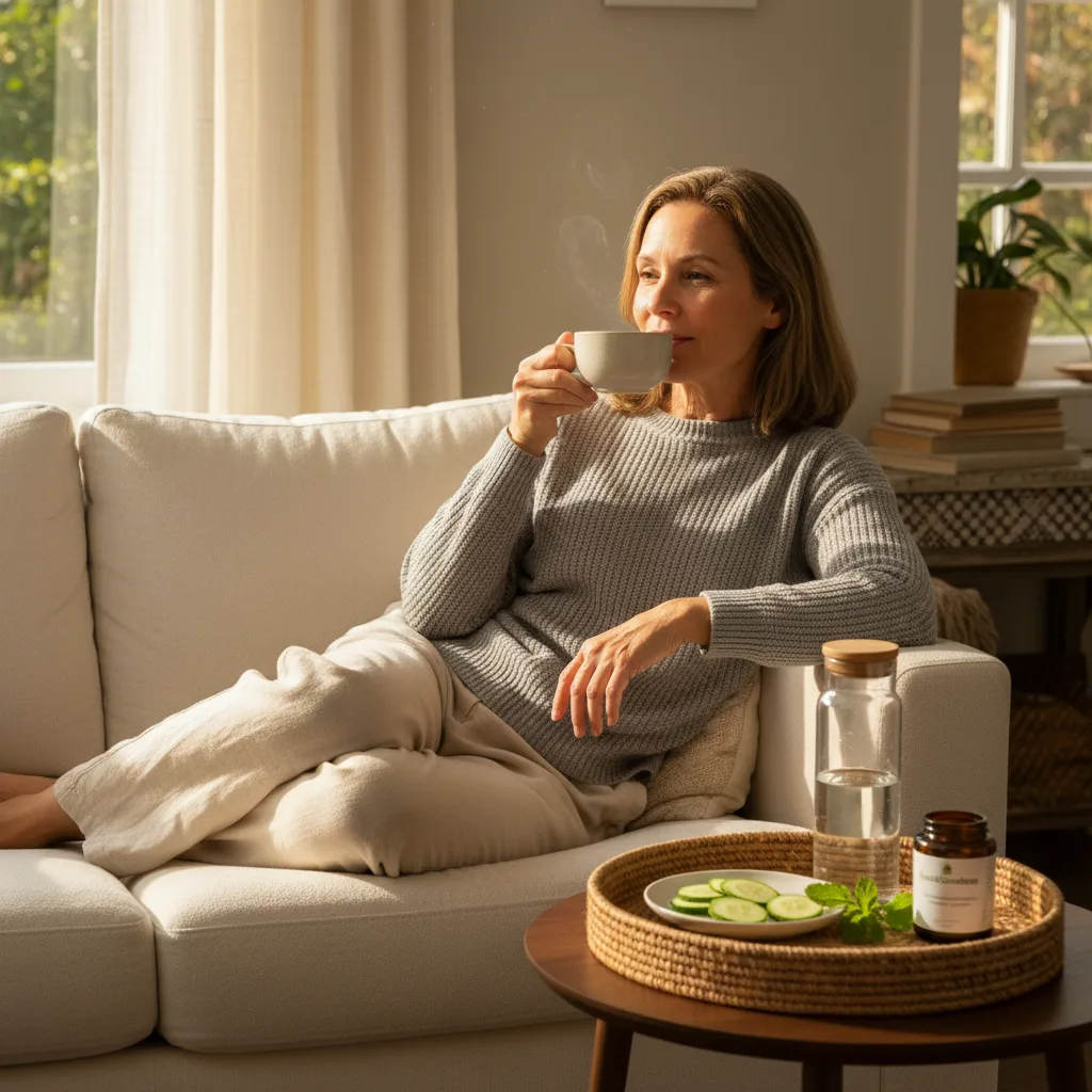 woman–glowing-skin–detox-habits