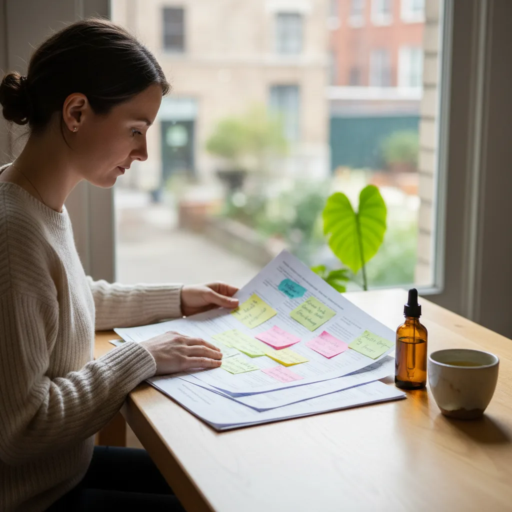 Student acupuncture research discussion