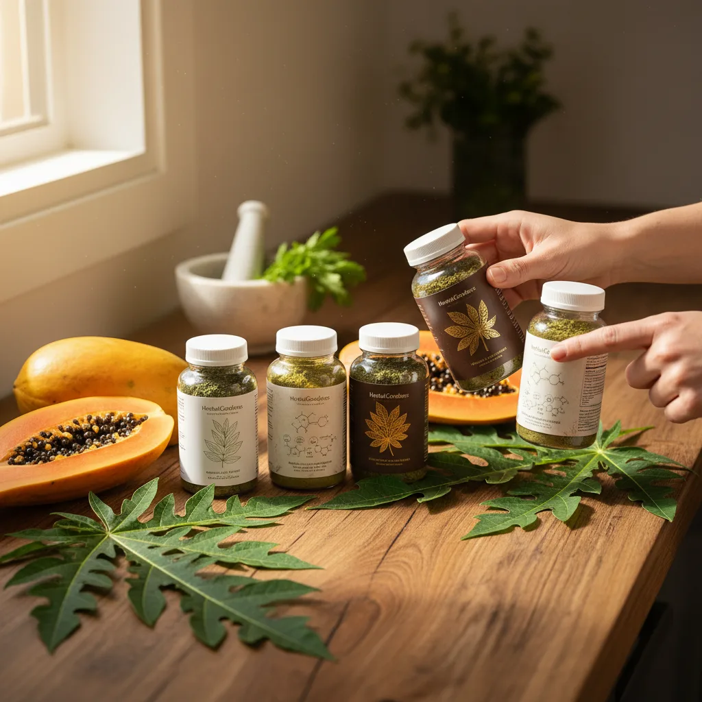 Papaya Leaf Supplements quality assurance