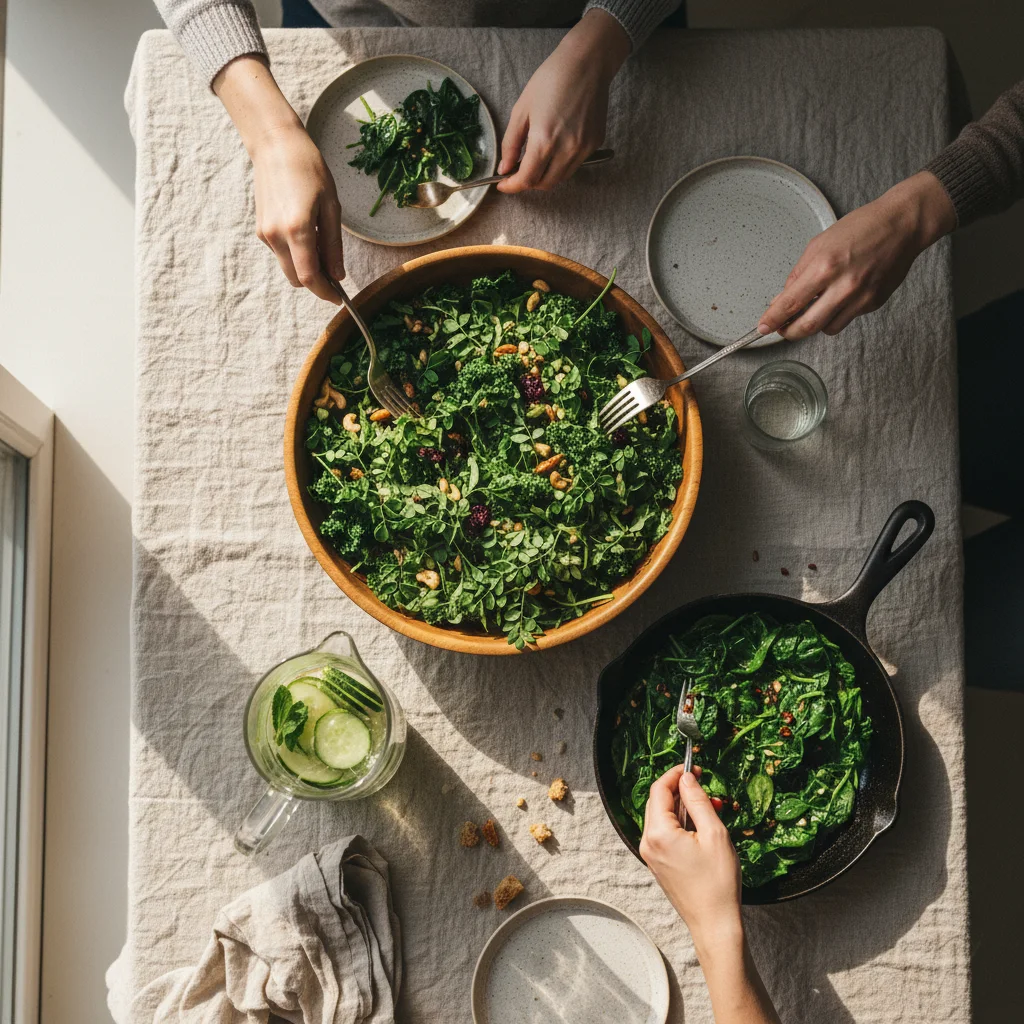 healthy supergreens pantry