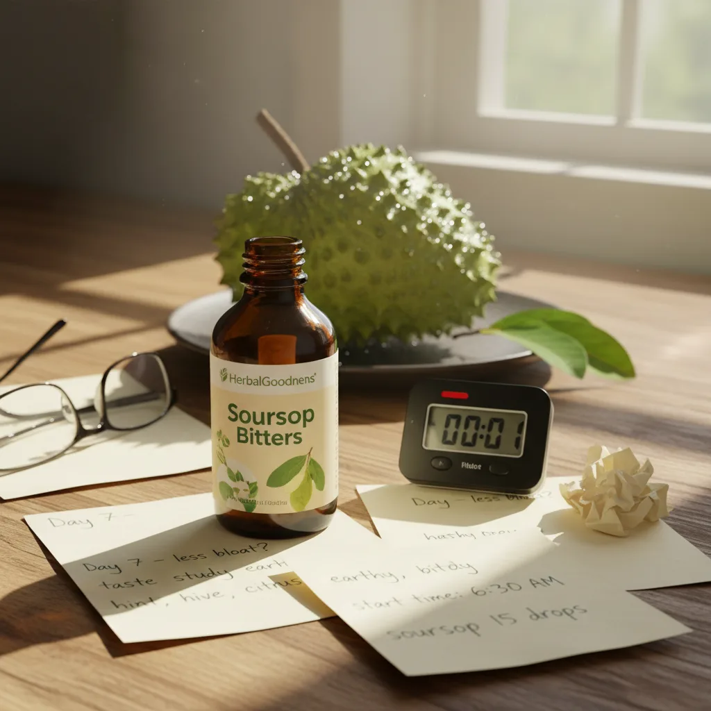 soursop bitters liquid botanical