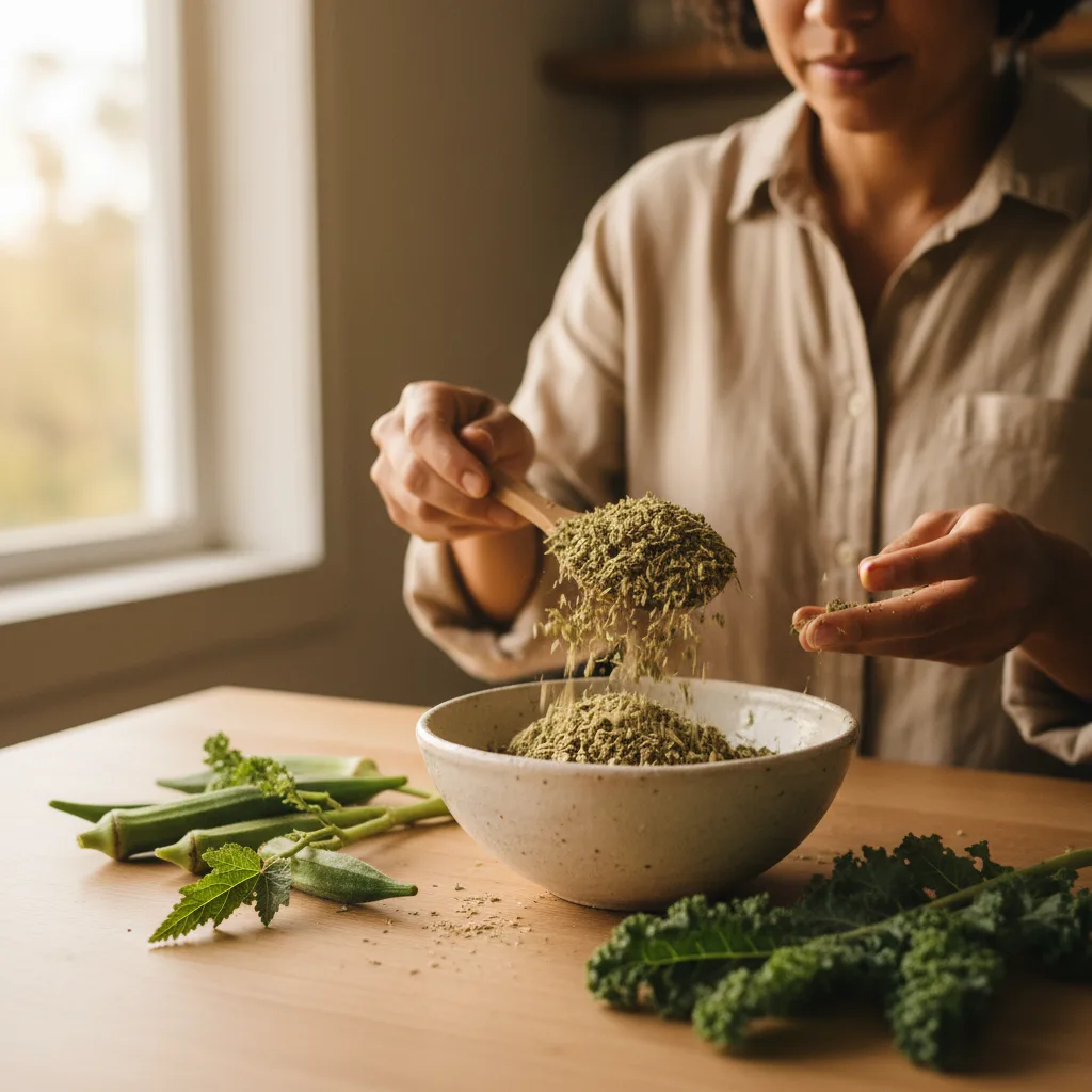 non-stimulant digestive wellness concept