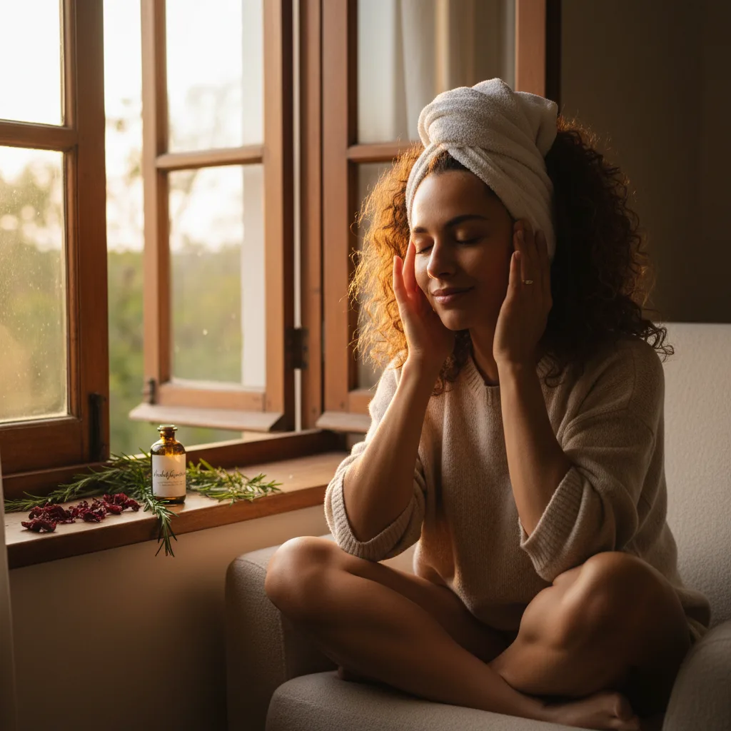 Traditional herbal beauty rituals