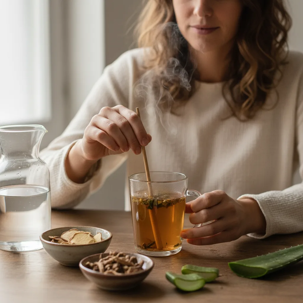 Colon cleanse botanical blend