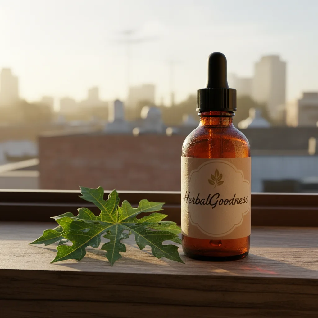papaya leaf tincture shelf life