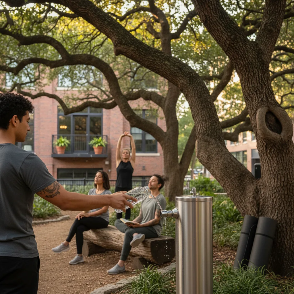 community physical activity and green infrastructure