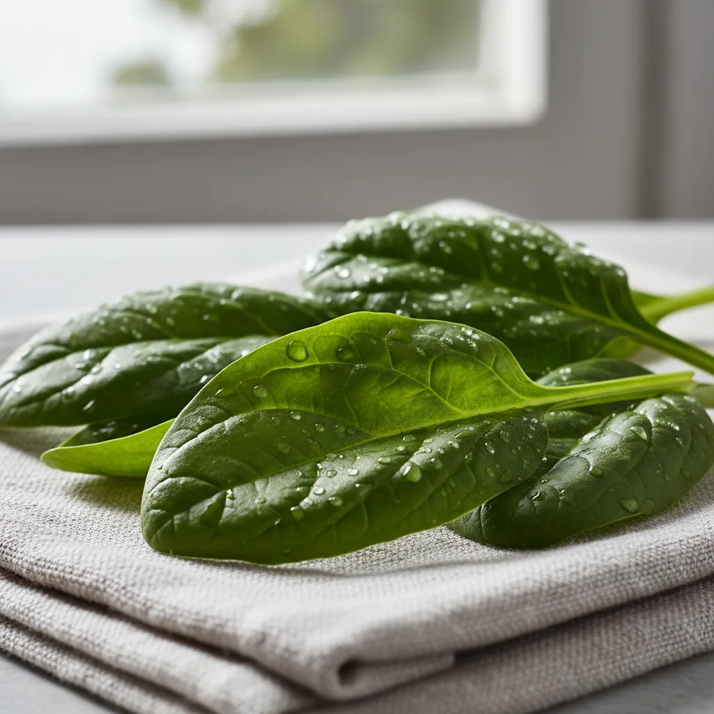Spinach provides nutrients for heart health