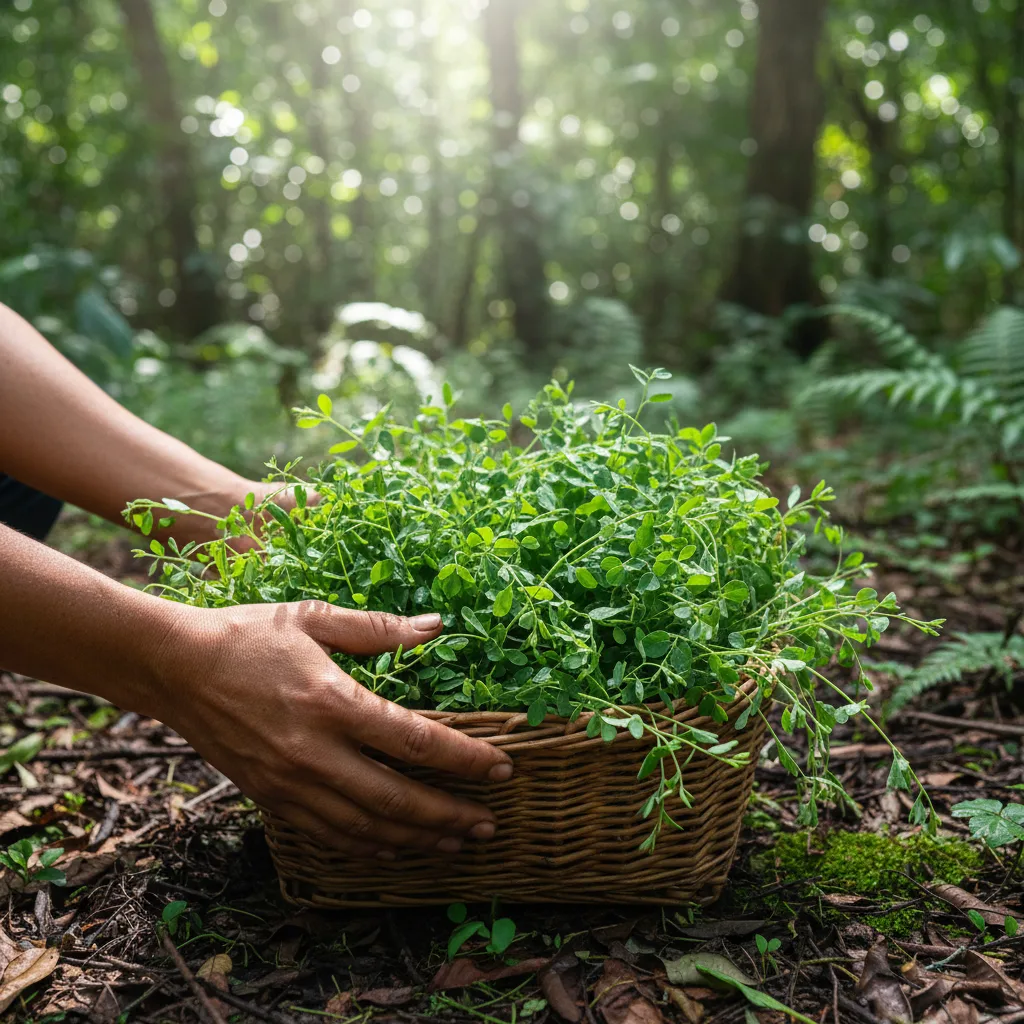 sustainable herbs forest