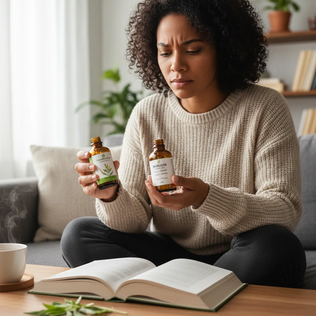 Mullein Extract Bottle