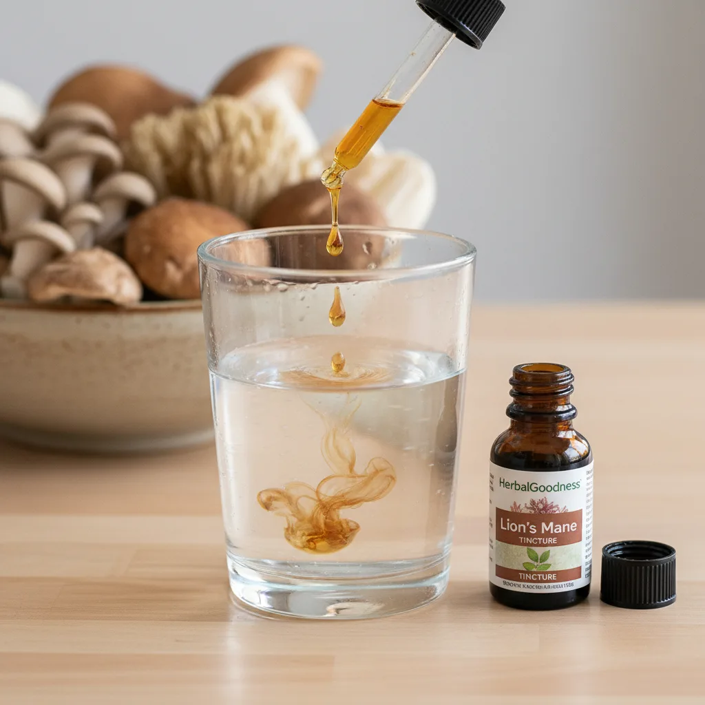 lion's mane capsules and liquids