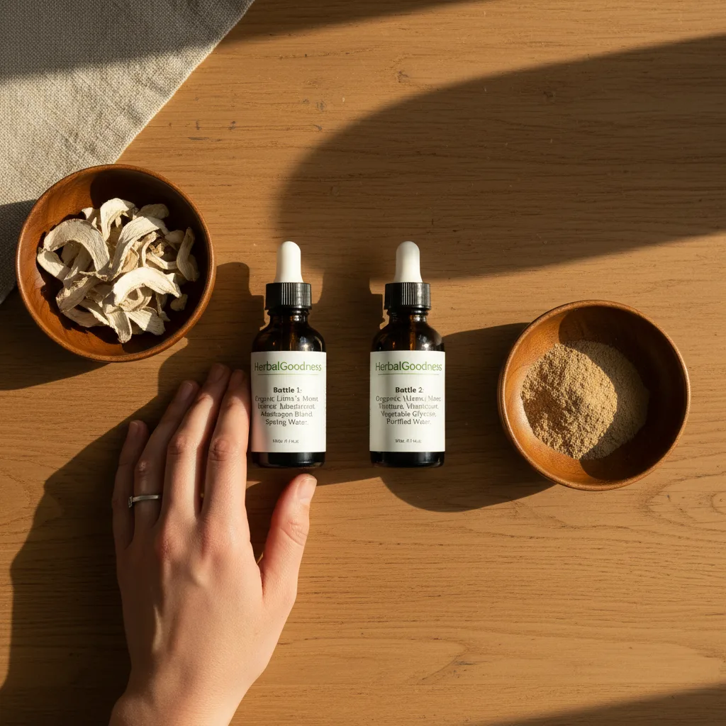 lion’s mane drops for focus sensory experience