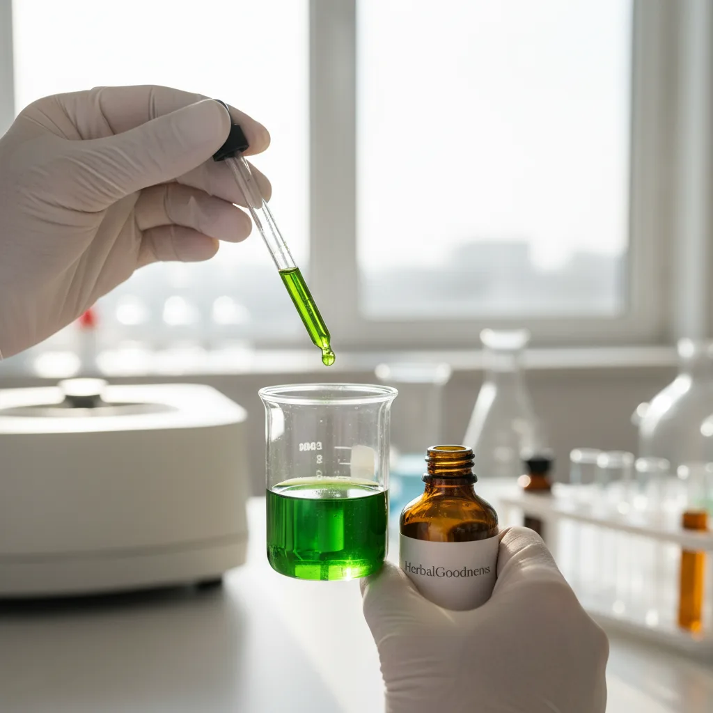 lab testing moringa extract