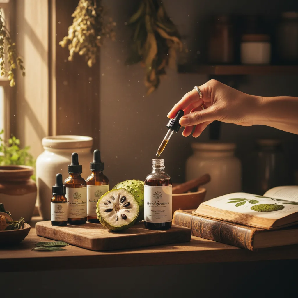 check soursop extract color and quality