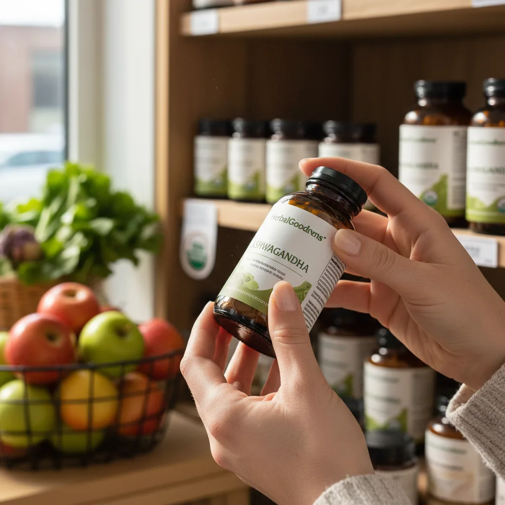 ashwagandha root powder sensory check
