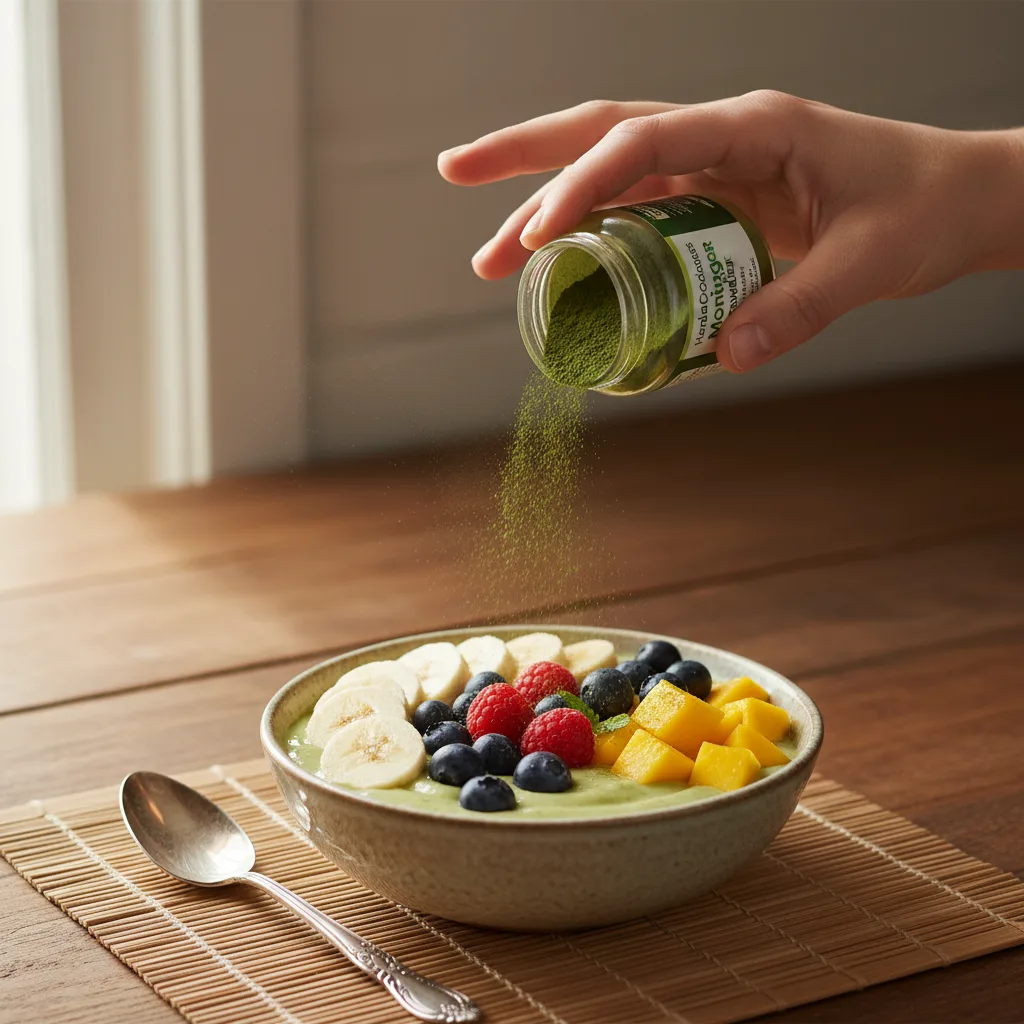 moringa in kitchen