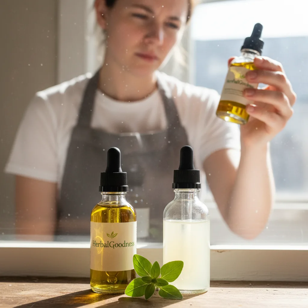 oil of oregano label inspection