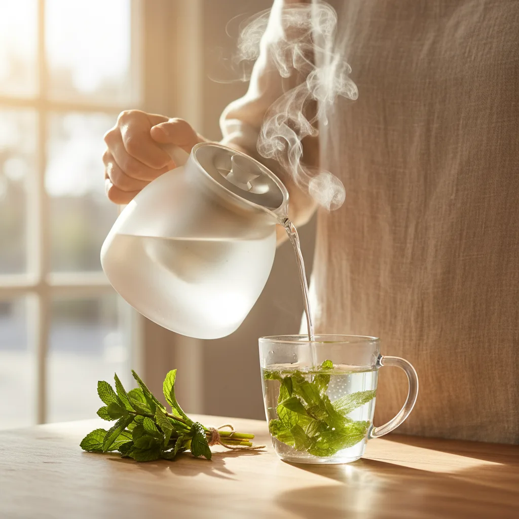 dried spearmint leaves