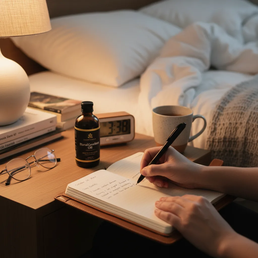 nighttime journal experience