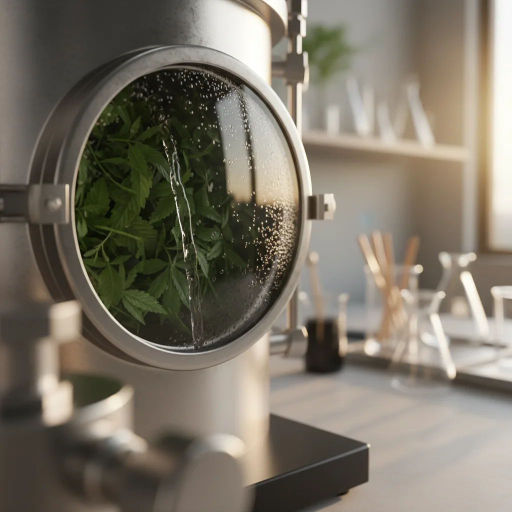 herbal extract production