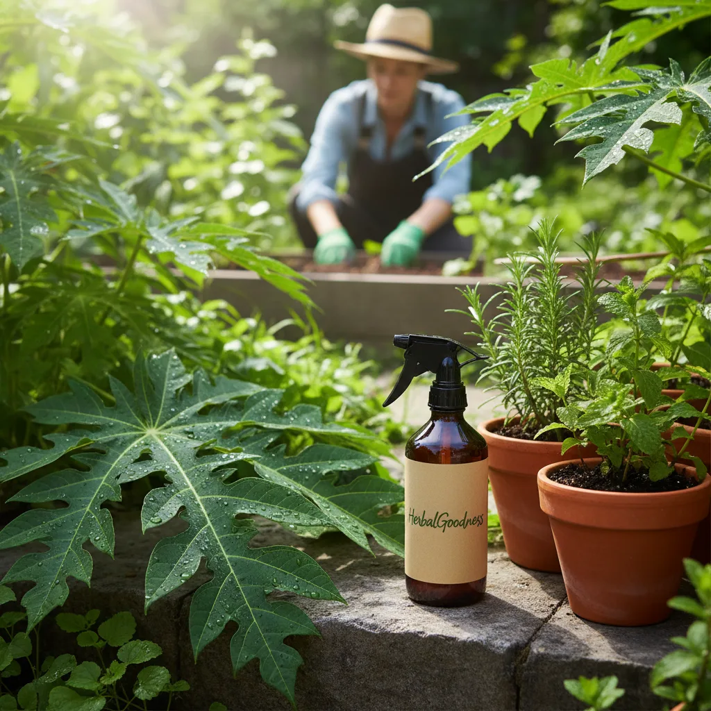 papaya-leaf-rinse-hair-skin-beauty