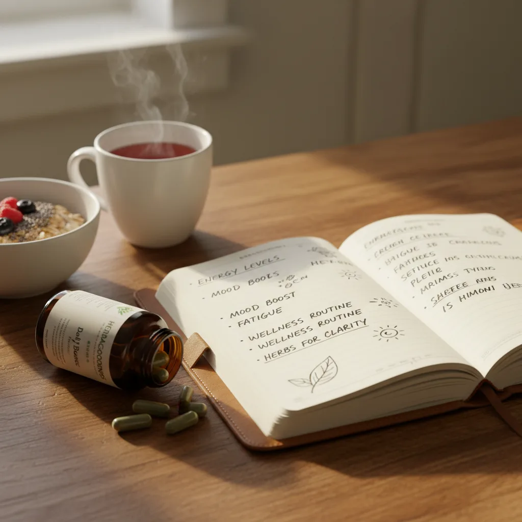 relaxed wellness journal