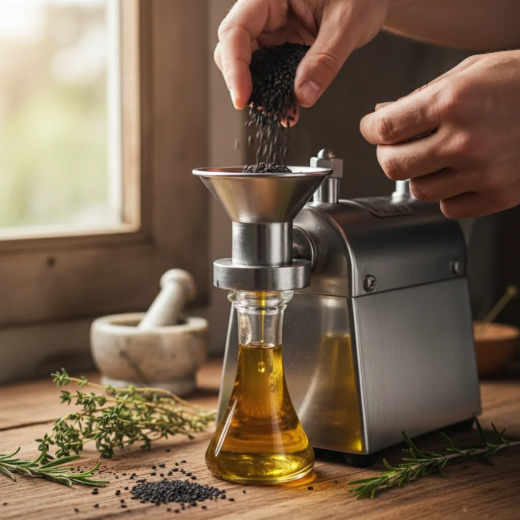 extraction processes black seed oregano