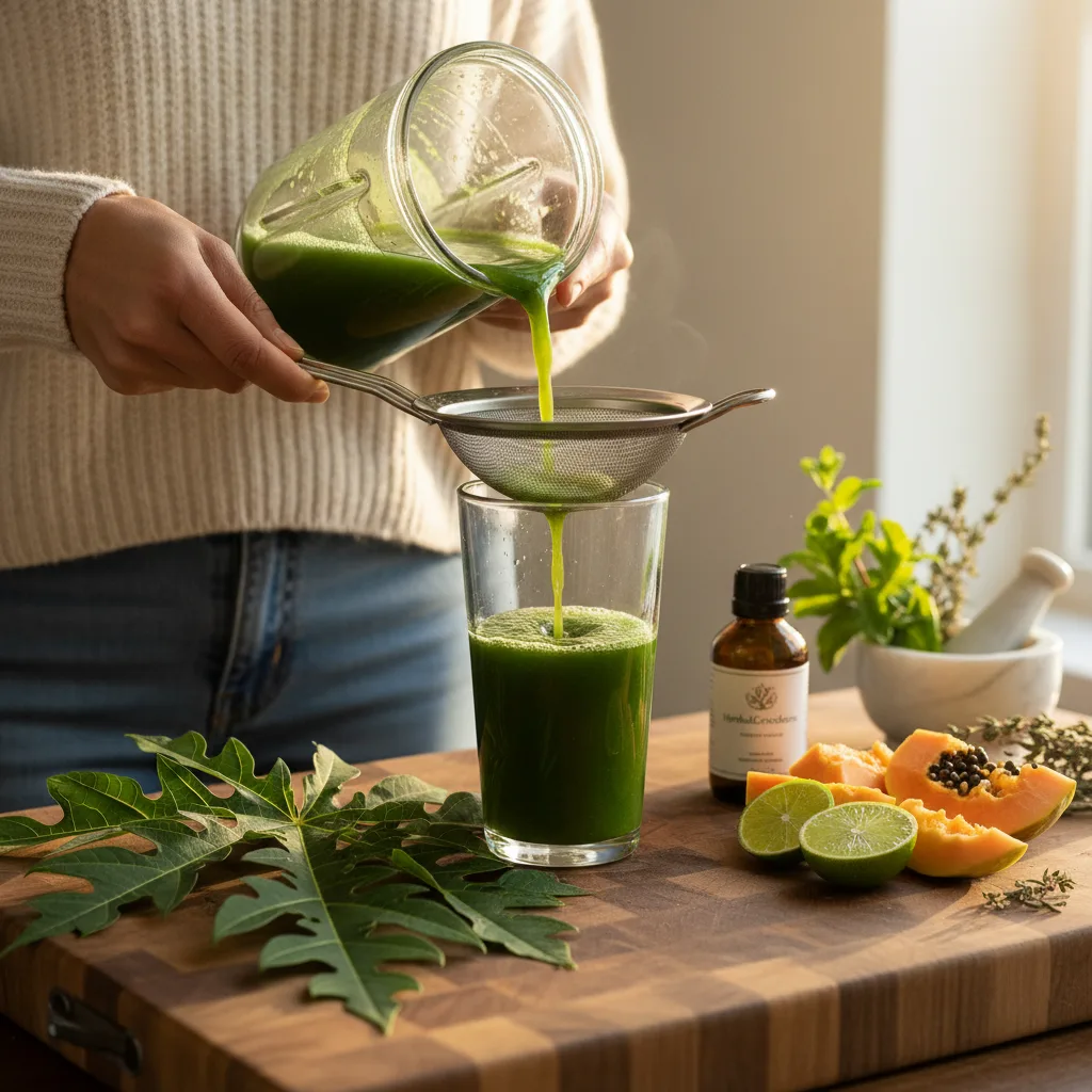papaya leaf extract lifestyle