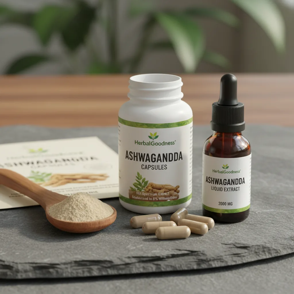 ashwagandha supplement label extract ratios