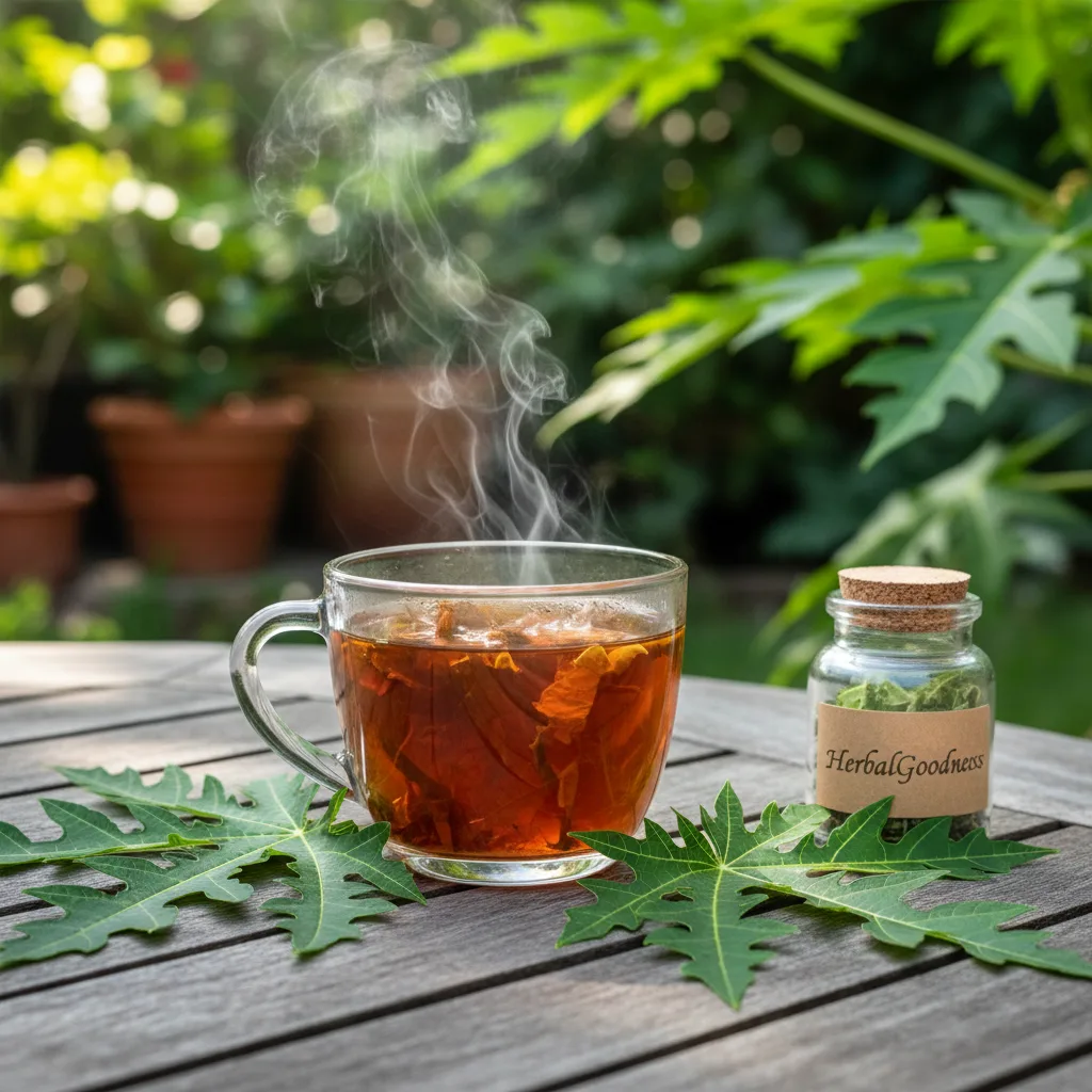 Papaya tea ritual global tradition