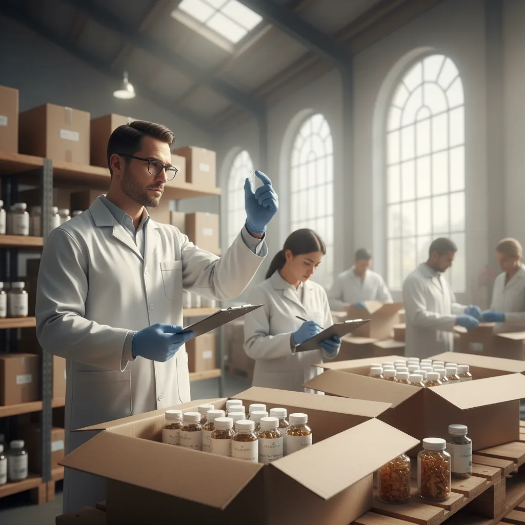 herbal supplement capsules production