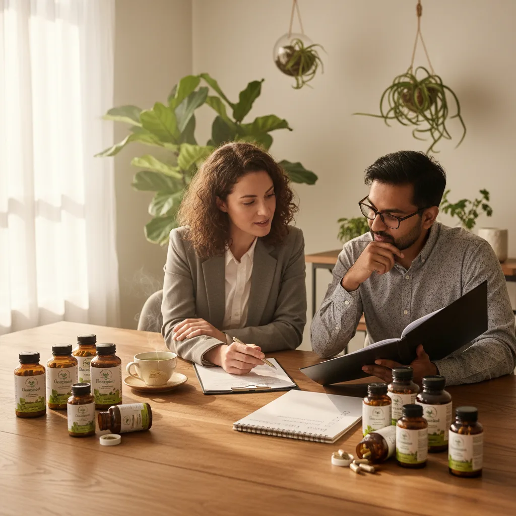 contract paperwork herbal capsules