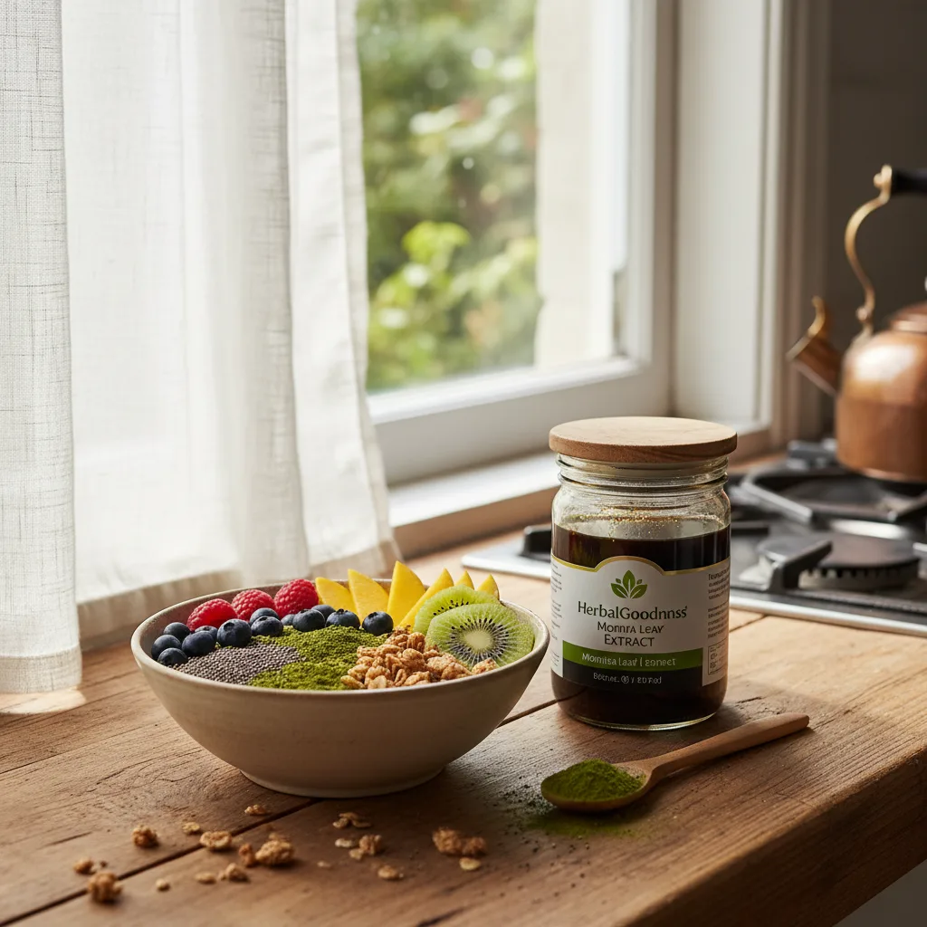 moringa smoothie bowl