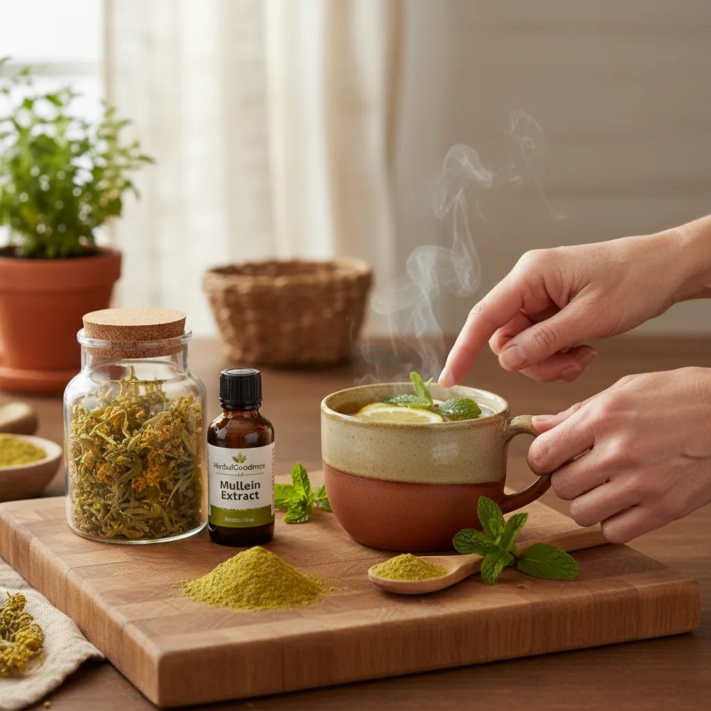 herbal kitchen mullein recipes