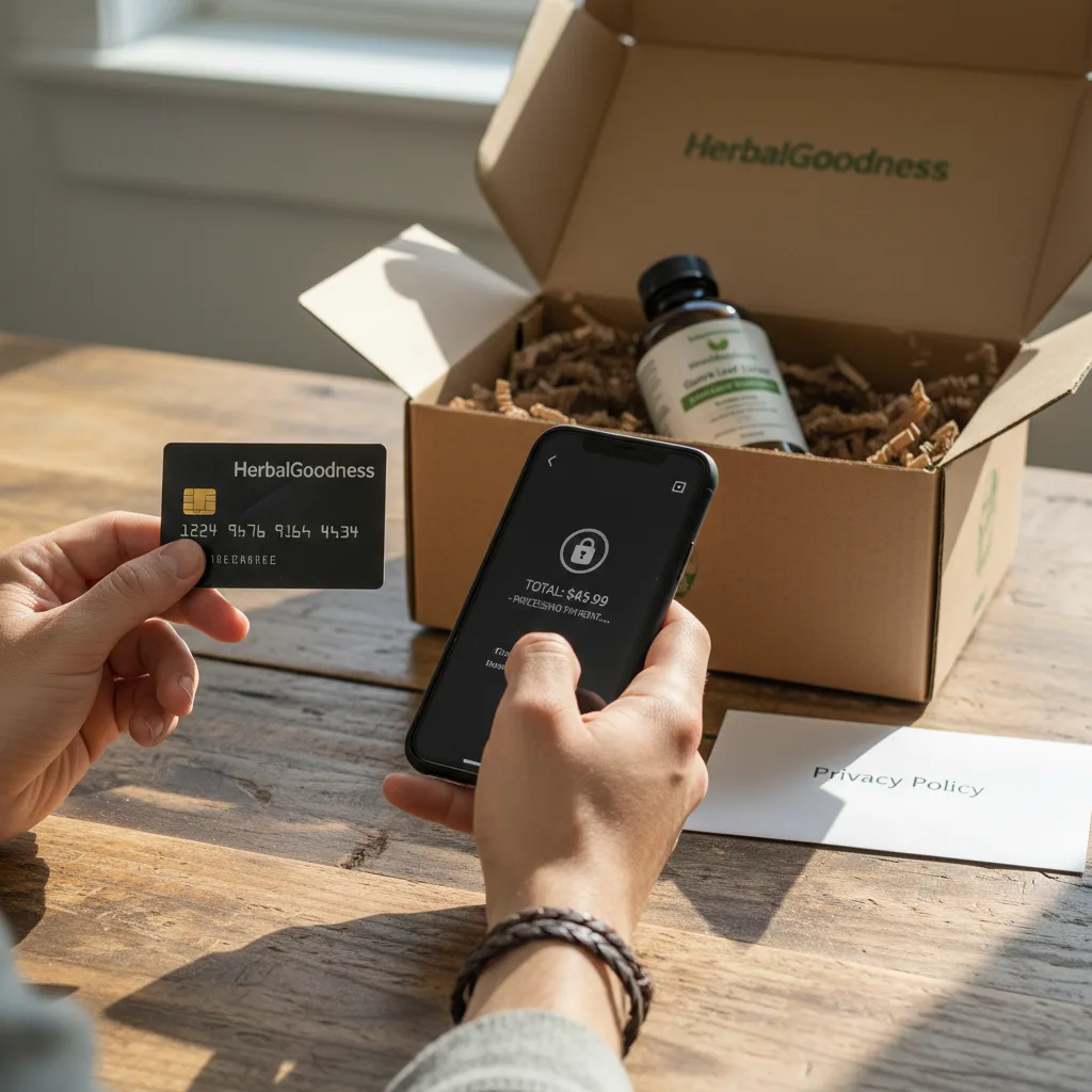 discreet herbal supplement shipping