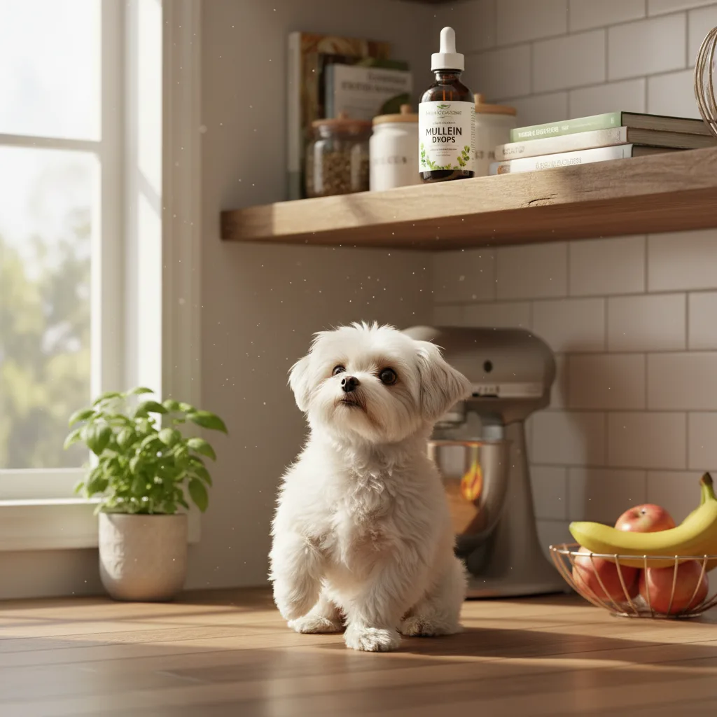 pets near herbal drops