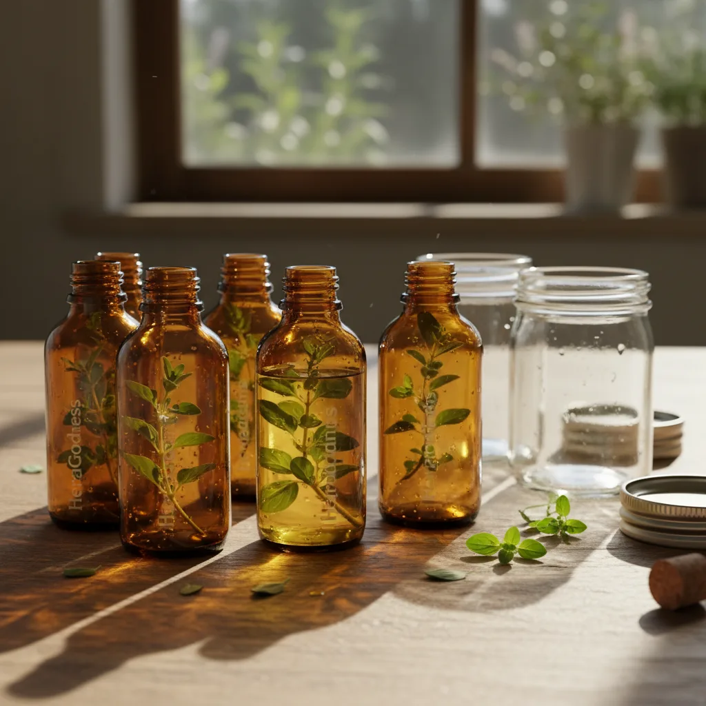 Glass bottle recycling center