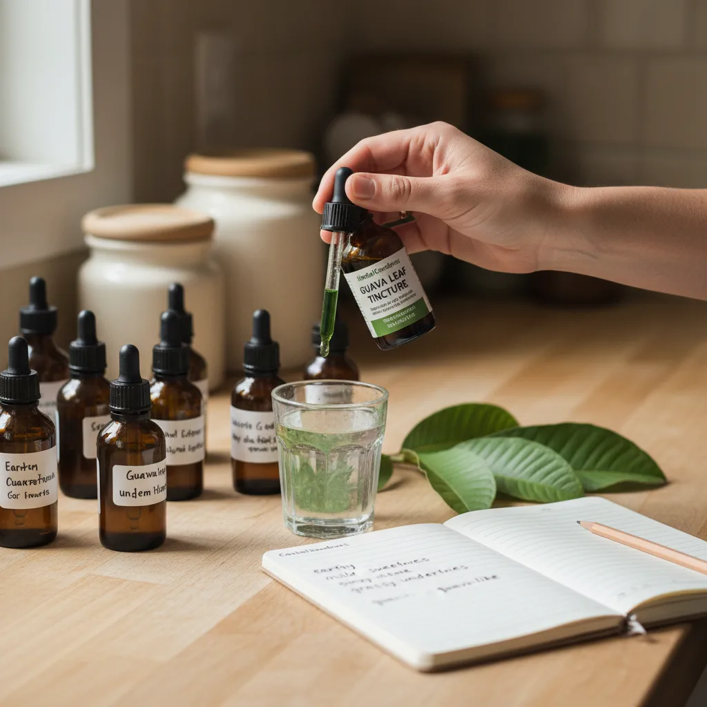 kitchen experiment guava tincture