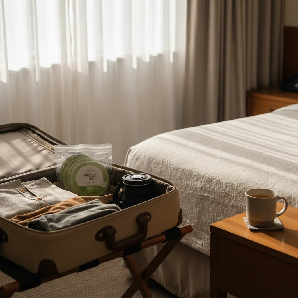 brewing guava tea travel