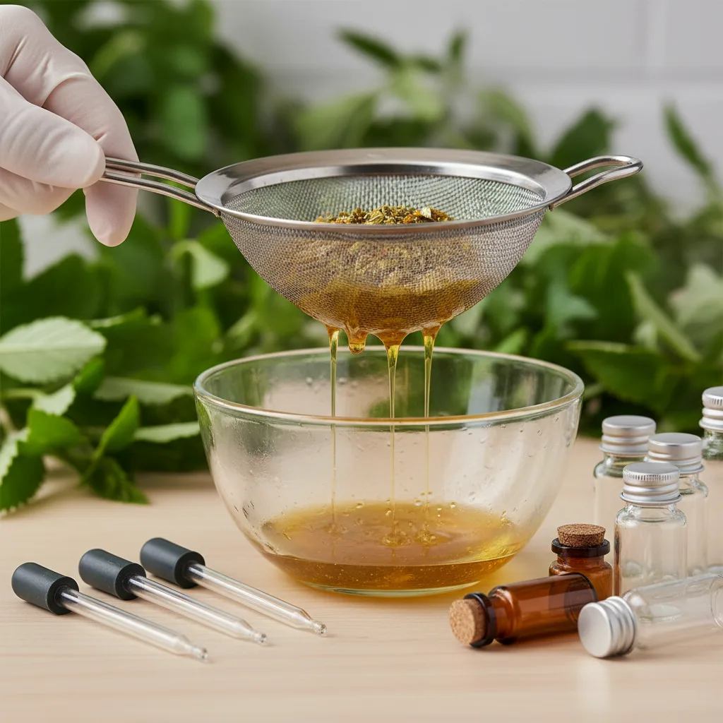 Quality control and traceability in herbal extract process