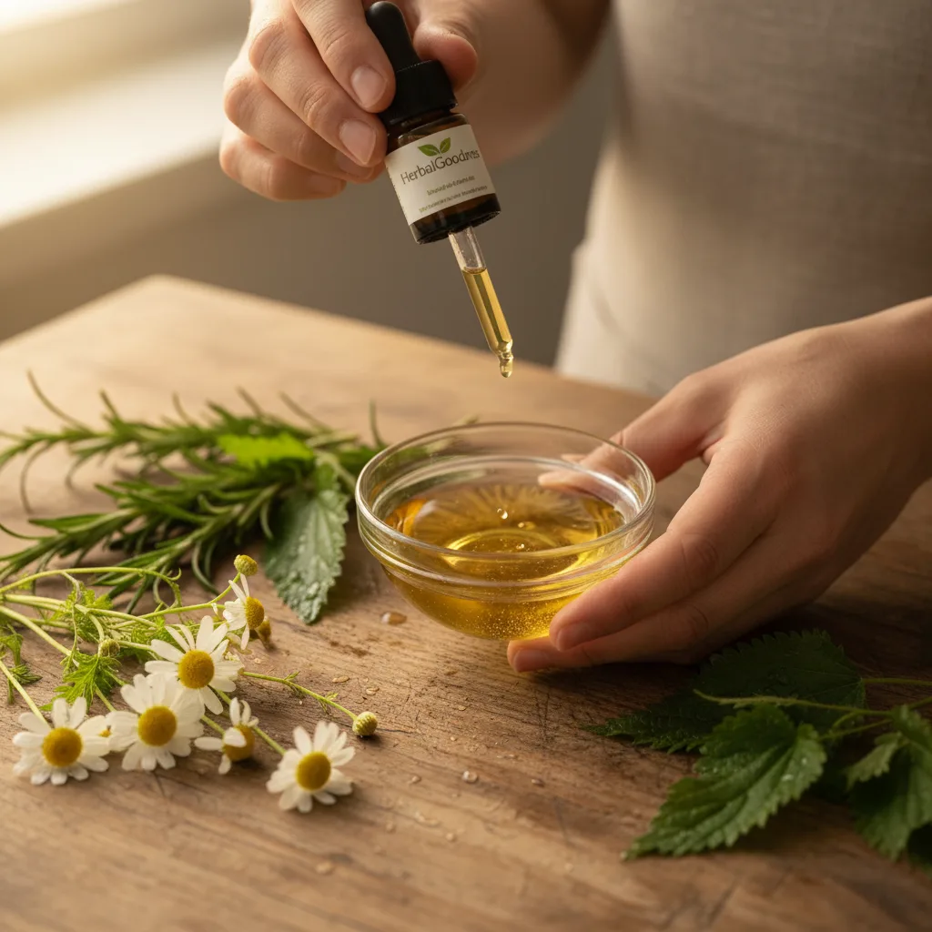 herbal extract application method