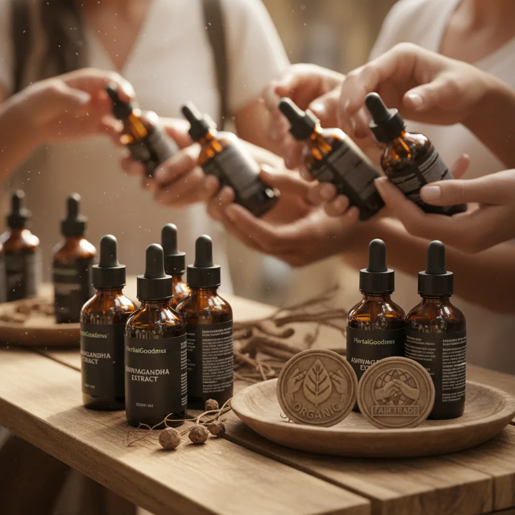 organic ashwagandha supplement bottle sizes