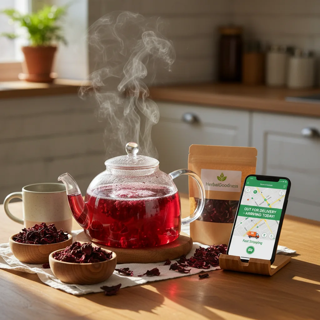 From Harvest to Cup Quickly: Why Some Hibiscus Teas Ship Faster