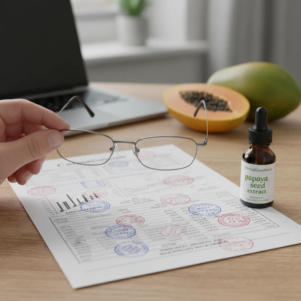 papaya seed extract quality