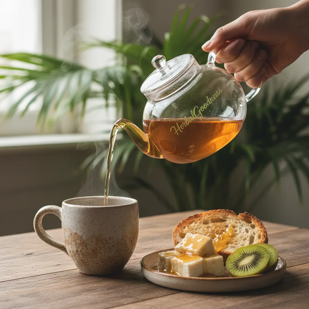 Tropical Soursop Tea Mocktail