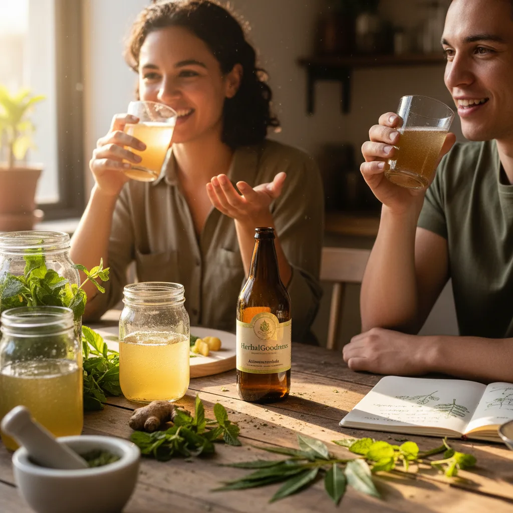 ashwagandha fermentation beverage