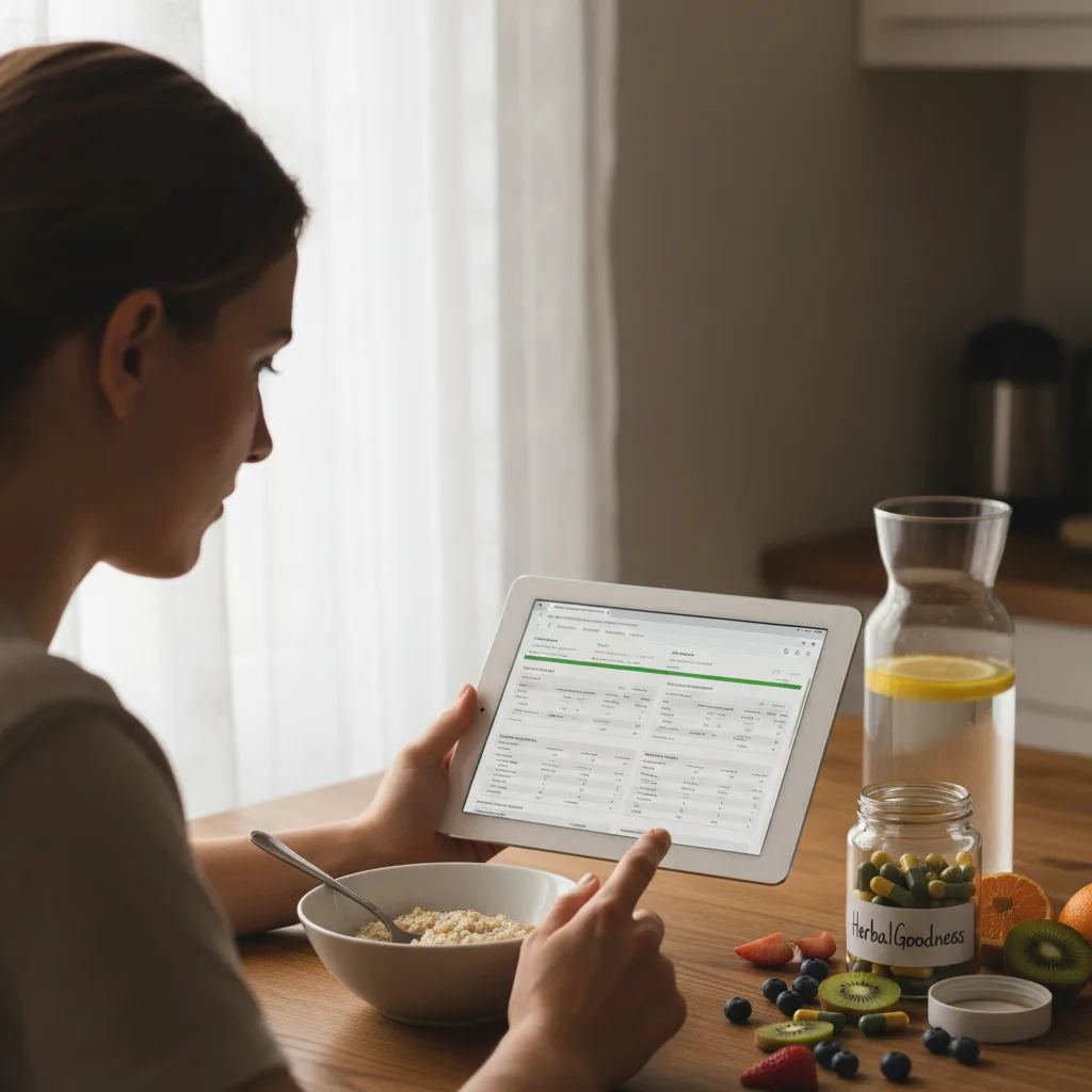 Choosing supplement capsules