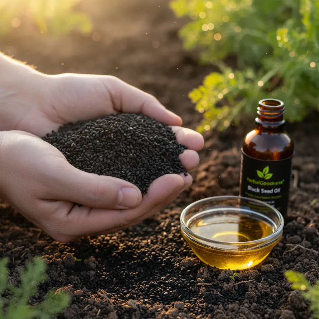 black seed oil packaging and shipping materials
