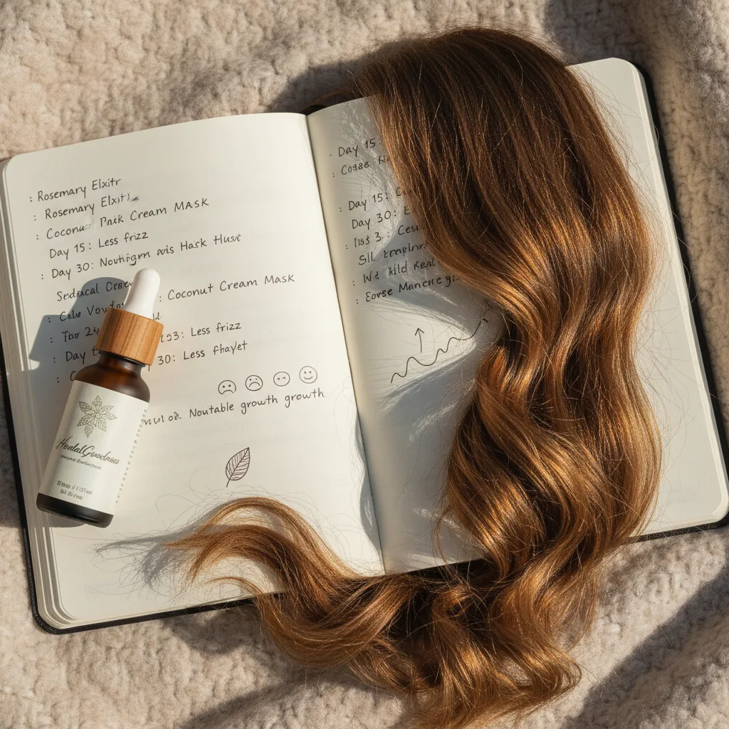 herbal supplement hair care tracking