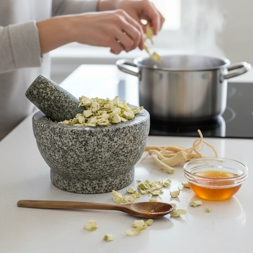 angelica root preparation